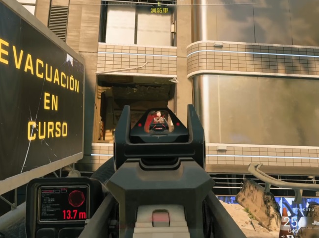 COD BO7のVOYAK KT-3のアイアンサイト